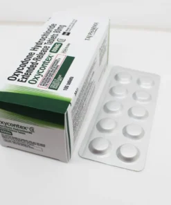 Oxycodone For Sale Online 80 mg educational box mockup